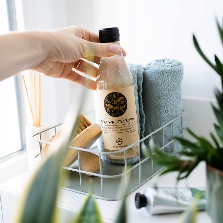 Ocet wrotyczowy WROTYCZ Racjonalni 500 ml NIEPASTERYZOWANY żywy