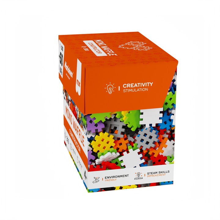 Klocki Marioinex Mini Waffle Konstruktor 300 elementów + 50