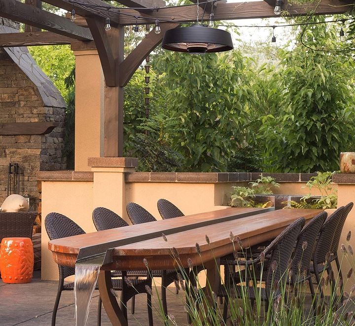 Promiennik sufitowy Promiennik podczerwieni LAMPA GRZEWCZA WISZĄCY 2000