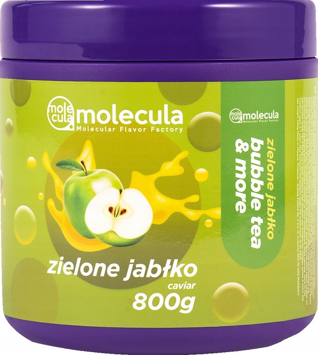BUBBLE TEA - Molekularny Kawior- KULKI JABŁKO 800g