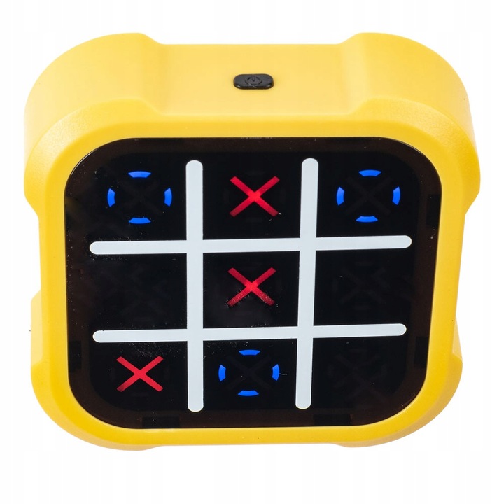 Gra Kółko i Krzyżyk Gra Elektroniczna 4w1 Różne Rozgrywki Ładowanie USB