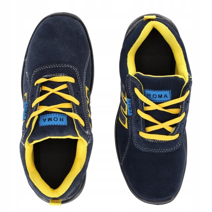 BUTY ROBOCZE SKÓRA ZAMSZOWA PODNOSEK PÓŁBUT S1 r44