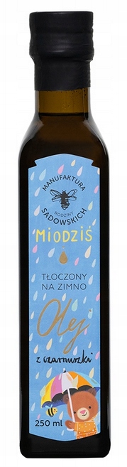 Miodziś Olej z czarnuszki dla dzieci 250 ml