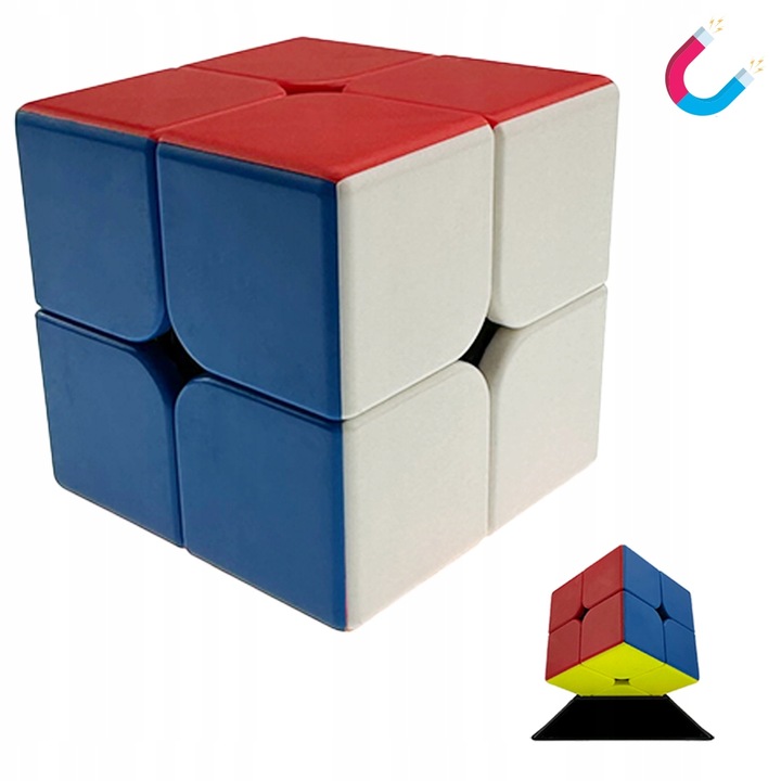 MAGNETYCZNA Kostka MoYu 2x2x2 WYREGULOWANA SZYBKA KOSTKA LOGICZNA
