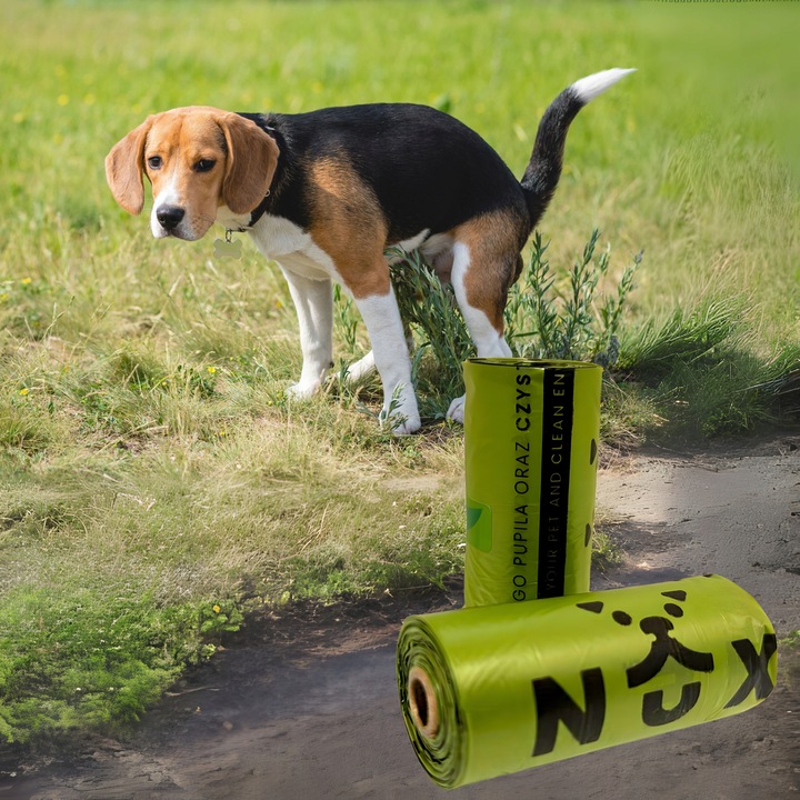 WORECZKI Na Psie Odchody BIODEGRADOWALNE 720 sztuk Worki na Kupy BIO + ETUI