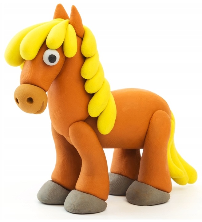 Masa Plastyczna Zestaw Zwierzątka HEY CLAY dla Dzieci+15 pojemników 4 lata+