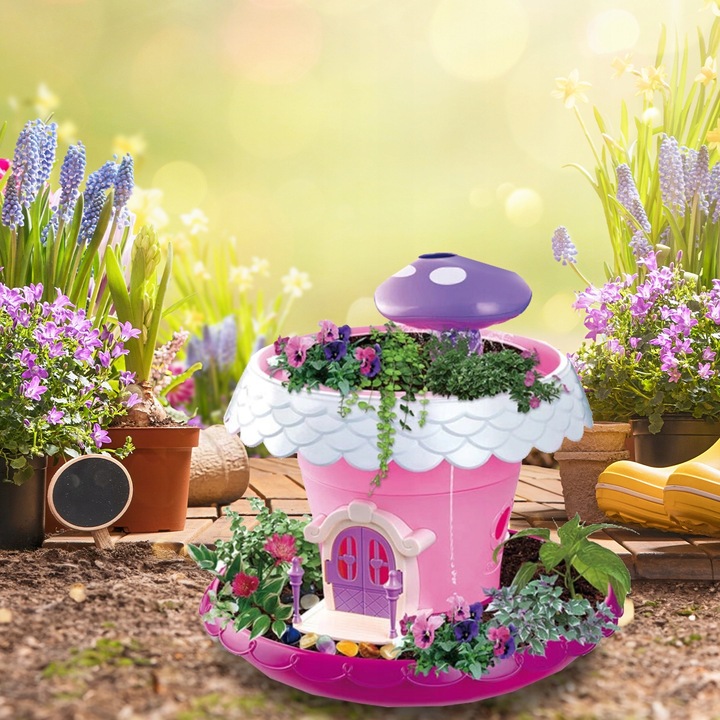 MAGICZNY OGRÓD UPRAWA ROŚLIN DOMEK KWIATÓW OGRÓDEK WRÓŻEK NÓŻKI ŚWIECI GRA