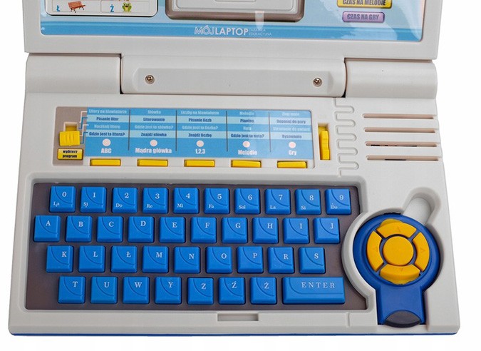 Laptop edukacyjny dla dzieci 20 programów komputer