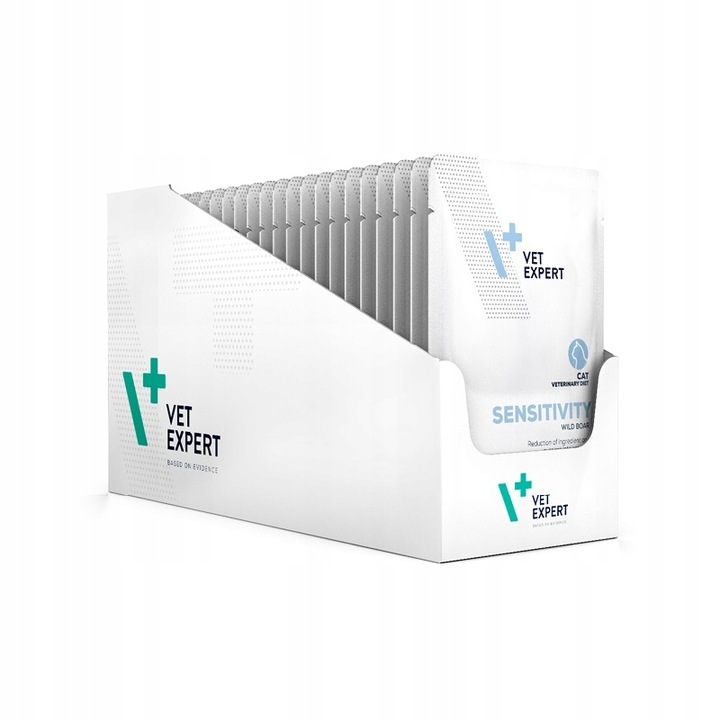 Mokra karma dla kota z wrażliwym żołądkiem VET EXPERT SENSITIVITY 12x100g