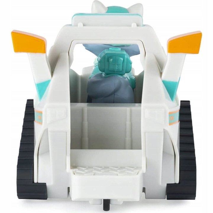 PSI PATROL POJAZD SKUTER PŁUG SNIEŻNY + FIGURKA EVEREST MIĘTOWY KUBRACZEK