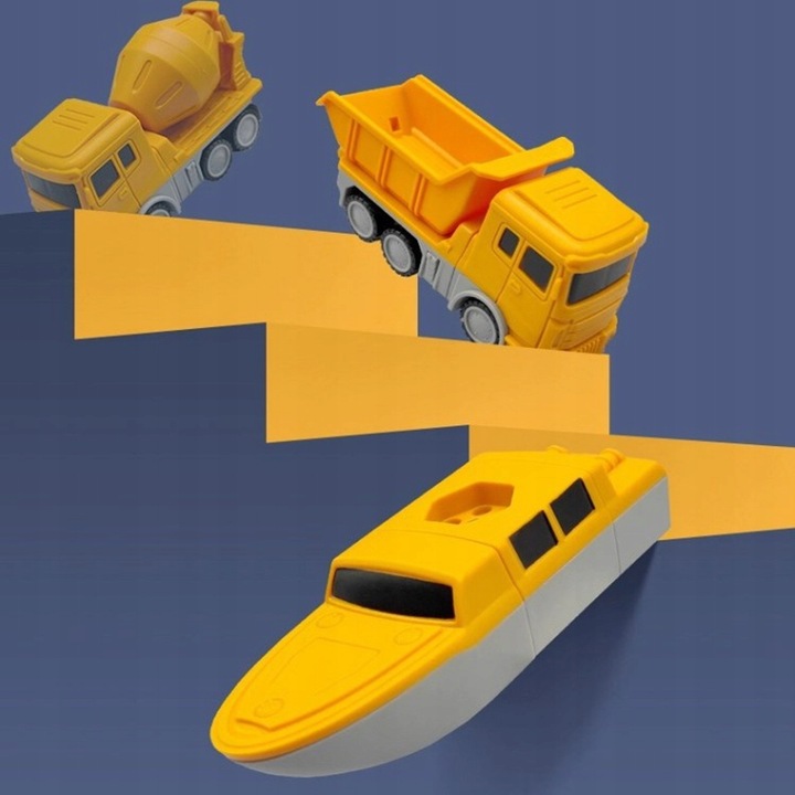 MAGNETYCZNE ZABAWKI DO MONTAŻU POJAZDÓW BUDOWLANYCH. ZABAWKI DLA DZIECI
