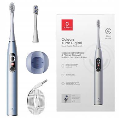 Szczoteczka soniczna OCLEAN X Pro Digital ZESTAW