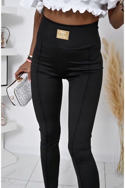 ELEGANCKIE SOPASOWANE LEGGINSY Z ZAMKIEM LAURE! WZ.2