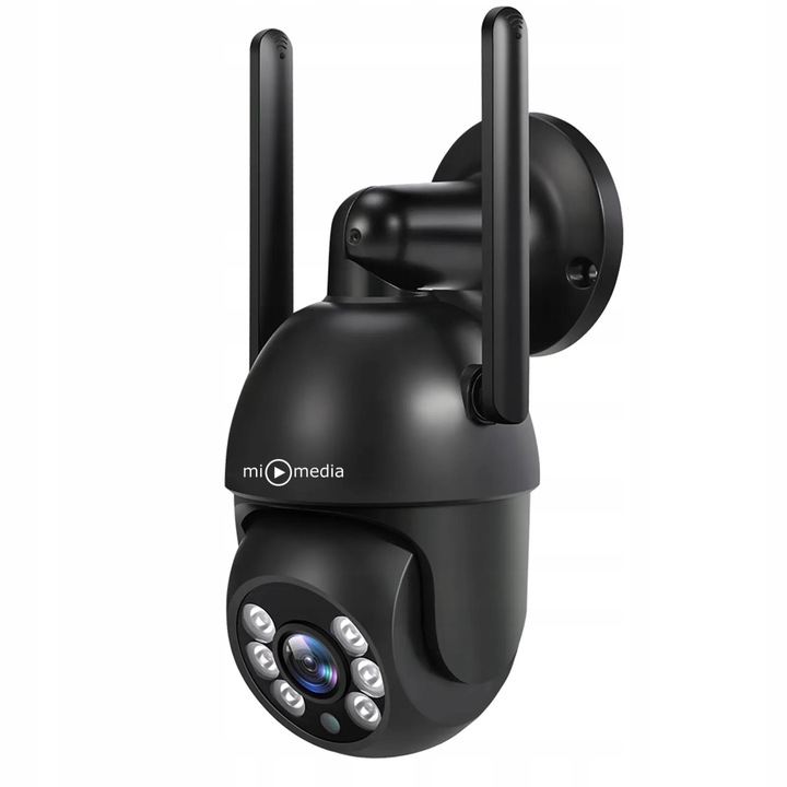 Kamera Zewnętrzna WiFi Obrotowa IP Do Monitoringu Domu Tuya 5MPx ZOOM 5Mp