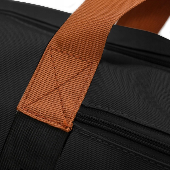 Torba Podróżna DUŻA Sportowa Bagaż Podręczny Turystyczna Wodoodporna Czarna