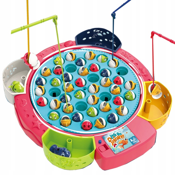 GRA ZRĘCZNOŚCIOWA RODZINNA ŁOWIENIE RYBEK WĘDKOWANIE 4 OS. WOOPIE