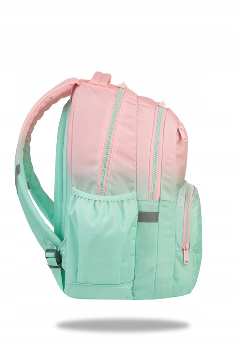 CoolPack plecak szkolny młodzieżowy Pick Gradient Strawberry miętowy róż