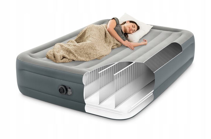 Łóżko do spania z pompką 152 x 203 x 46 cm Intex