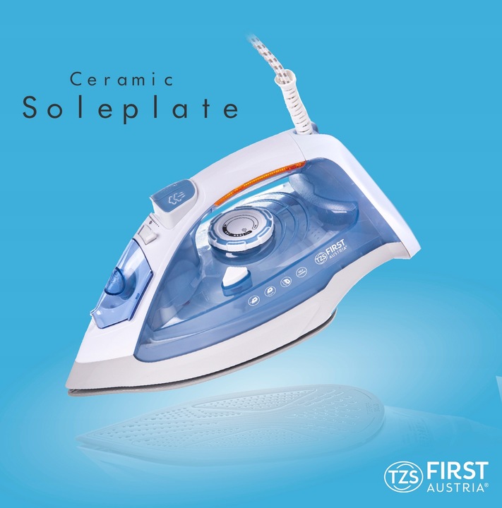 Żelazko parowe CERAMICZNE First Austria