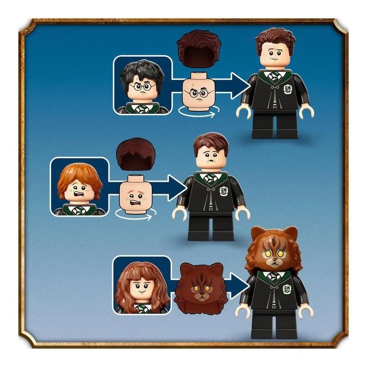 LEGO Harry Potter 76386 Hogwart: Pomyłka z Eliksirem + Latający Ford Anglia