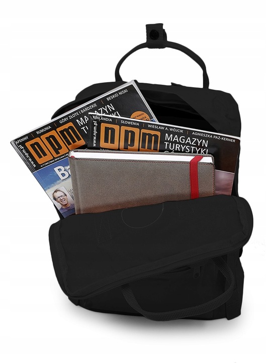 Fjallraven plecak miejski Fjällräven Kanken czarny