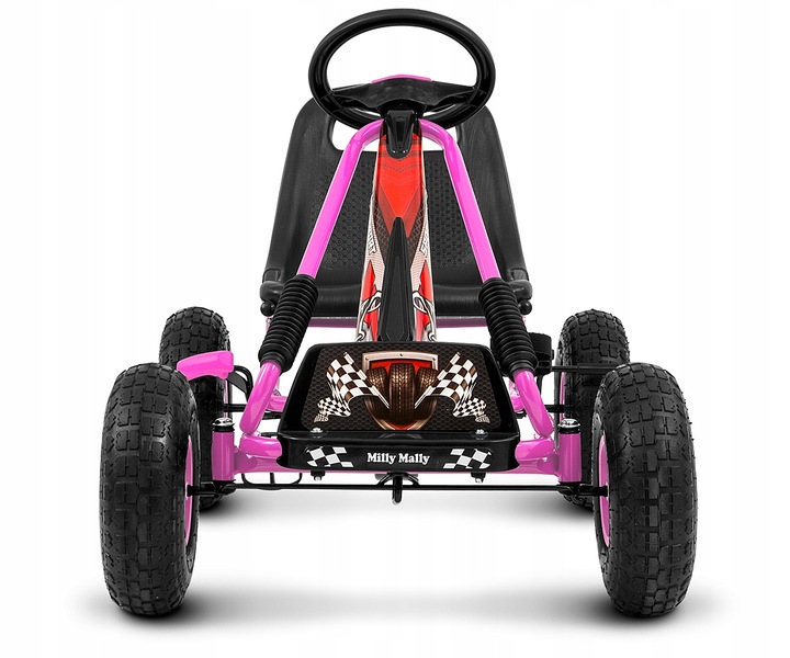 Gokart na pedały Milly Mally Thor Pink