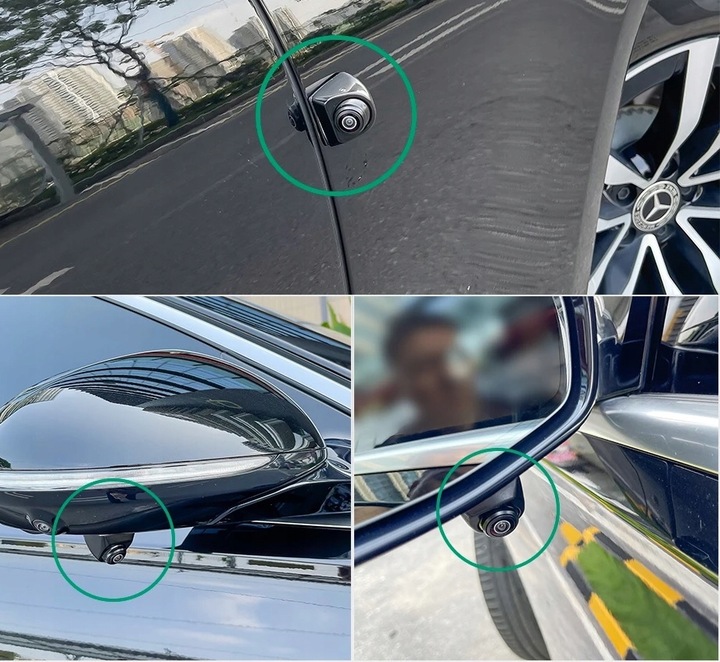 KAMERA COFANIA METAL AHD/CVBS 720P OBROTOWA 360 STOPNI LINNIE FISHEYE