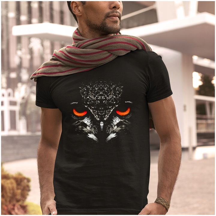 Koszulka Sowa Sową 3D Owl Puchacz M