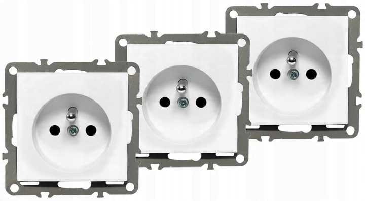 GNIAZDO POTRÓJNE MEBLOWE NAROŻNE KUCHENNE BLATOWE BIURKOWE BIAŁE NABLATOWE