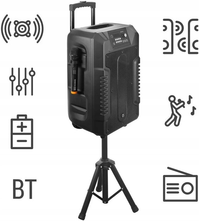 Głośnik Bluetooth Manta Power Audio SPK1203B100