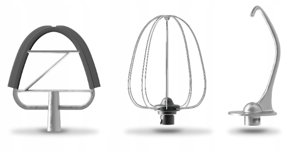 Robot kuchenny Zeegma Planeet Chef 2200 W 6,5l różne końcówki