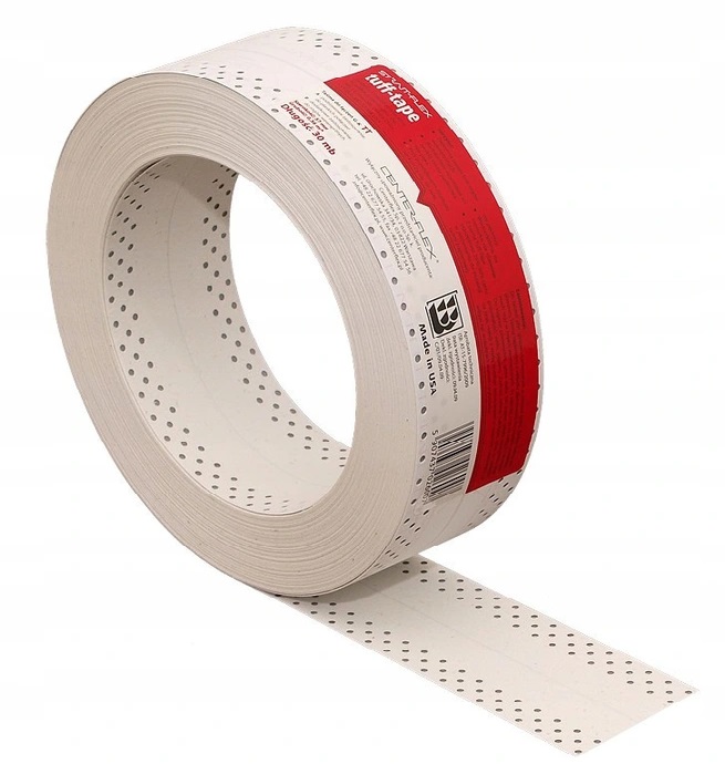 TUFF TAPE CENTERFLEX 30m oryginalna taśma amerykańska czerwona TT G/K