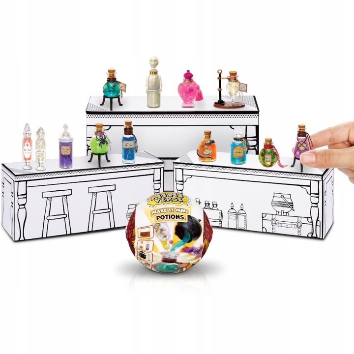MGA'S MINIVERSE HARRY POTTER MAKE IT MINI POTIONS KULA MINI ELIKSIRY