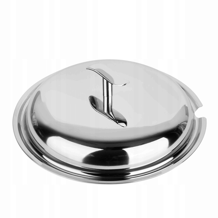 WAZA do ZUPY SOSÓW z PODGRZEWACZEM CHOCHLA Srebrna STALOWA Tadar 4 l