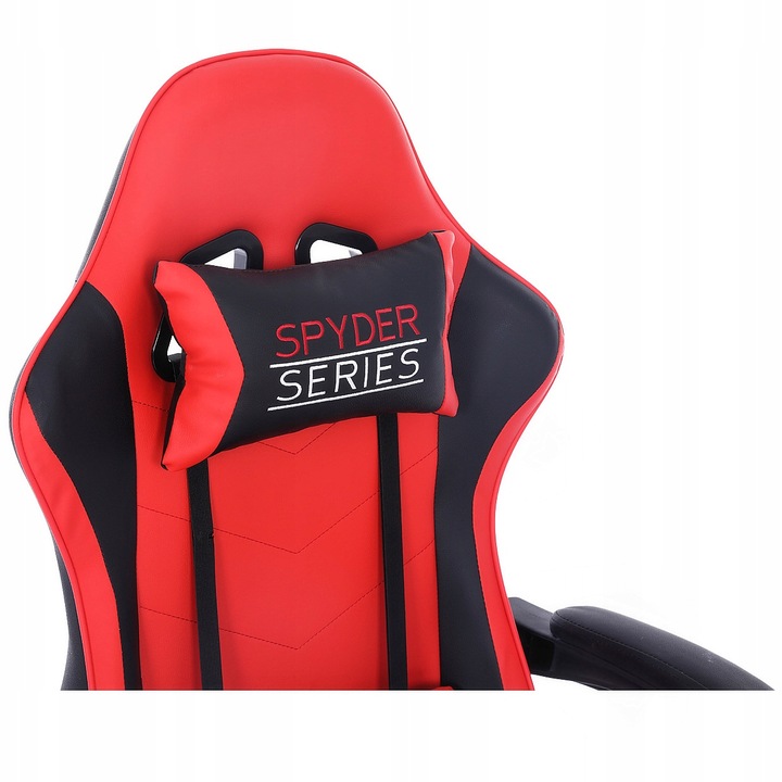 FOTEL GAMINGOWY Extreme SPYDER dla Graczy, regulowane oparcie