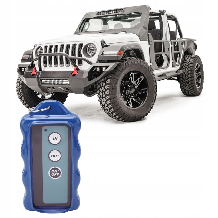 ZDALNE BEZPRZEWODOWE STEROWANIE WYCIĄGARKI WINDY WCIĄGARKI 12V 24V PILOT