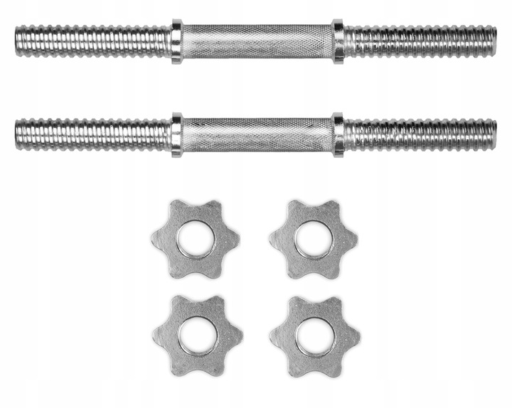 HANTLE ŻELIWNE 2x10kg regulowane metalowe gryfy 28mm obciążenie zestaw 20kg