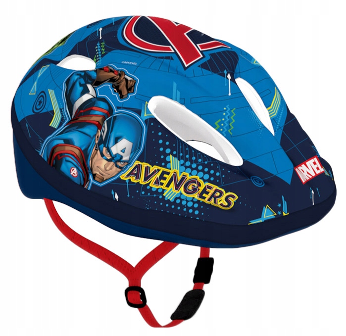 4x ochraniacze kask rowerowy rękawiczki na rower Avengers Ironman Kapitan A