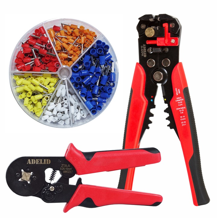 ZACISKARKA PRASKA TULEJEK KABLI ŚCIĄGACZ 0,25-10