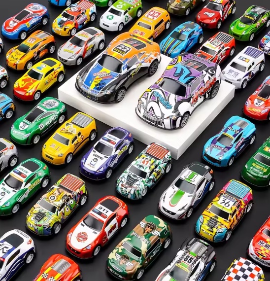 DUŻY ZESTAW SAMOCHODÓW METALOWE RESORAKI w walizce Autka AUTKO Z NAPĘDEM