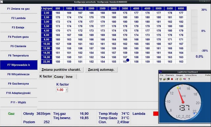 Interfejs LPG USB FTDI do STAG 4metry + program