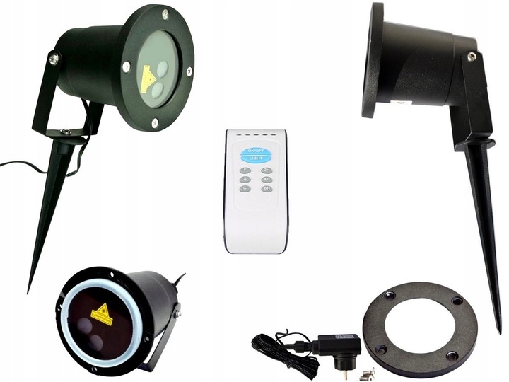 PROJEKTOR LASEROWY ŚWIĄTECZNY LASER RG LAMPKI KOLORY 8w1 STAR SHOWE PREZENT