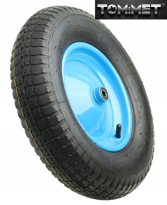 KOŁO KÓŁKO DO TACZKI TACZEK WÓZKA 4.80/4.00-8 2PR + OŚKA