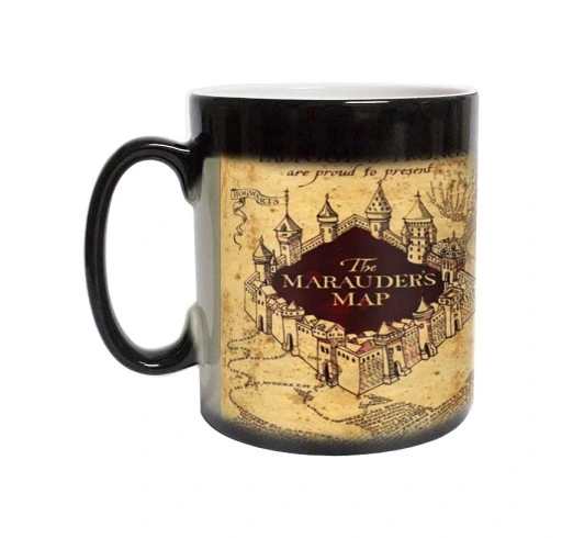 MAGICZNY KUBEK HARRY POTTER MAPA HUNCWOTÓW MIKOŁAJ
