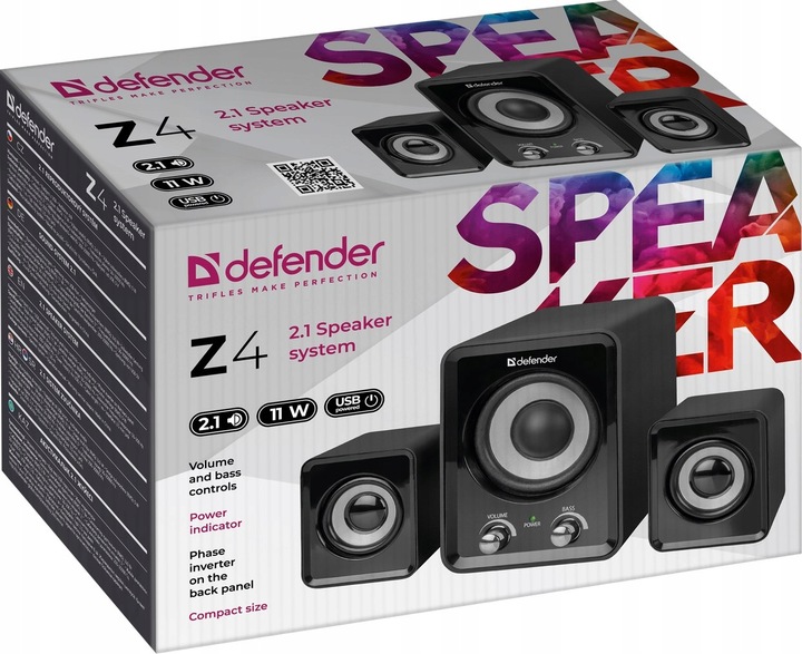 Głośniki Defender Z4 2.1 11W USB