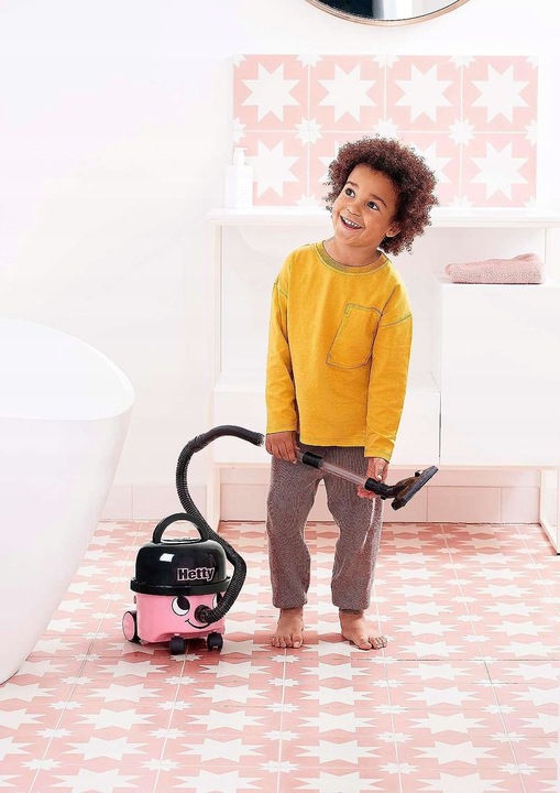 ODKURZACZ DLA DZIECI HETTY Z FUNKCJĄ SSANIA RÓŻOWY CASDON