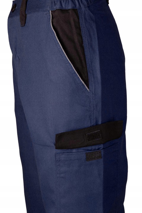 Spodnie robocze monterskie Bawełna 100% granatowe do pracy Brixton r. 48