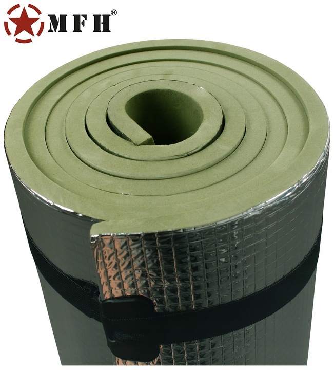 Karimata Mata izolacyjna wojskowa MFH Aluminium 200 cm x 50 cm x 1 cm Olive