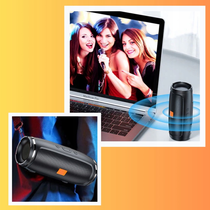 GŁOŚNIK BEZPRZEWODOWY BLUETOOTH BASS 40W