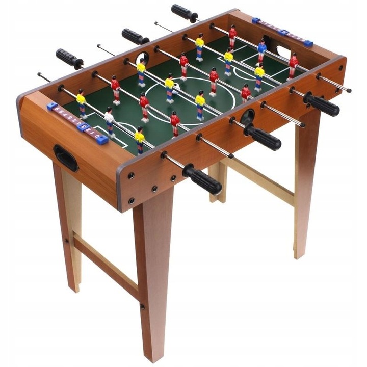 Piłkarzyki Stołowe Stół do Piłkarzyków Piłka Nożna 18 Zawodników 62 cm